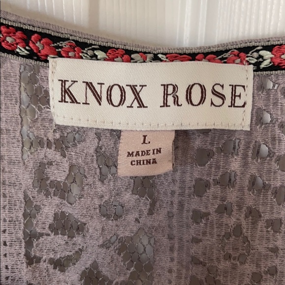 Long sleeve boho lace top - Picture 2 of 2